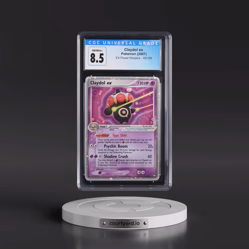 2007 Pokémon EX Power Keepers #93 Claydol EX - Holo Holo (CGC 8.5 NM-MT+)