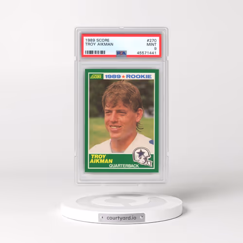 1989 Score #270 Troy Aikman (PSA 9 MINT)