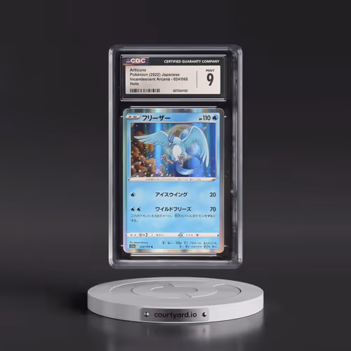 2022 Incandescent Arcana #024/068 Articuno - Holo (CGC 9 MINT)
