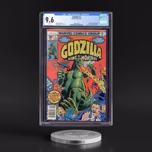Godzilla #1 CGC 9.6 White Pages (Marvel Comics, 8/77)