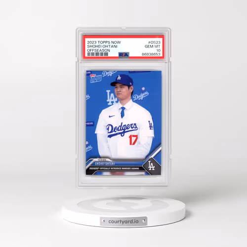 2023 Topps Now Offseason #OS23 Shohei Ohtani (PSA 10 GEM MINT)