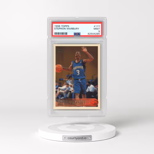 1996 Topps #177 Stephon Marbury (PSA 9 MINT)