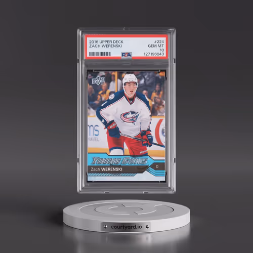 2016 Upper Deck #224 Zach Werenski (PSA 10 GEM MINT)