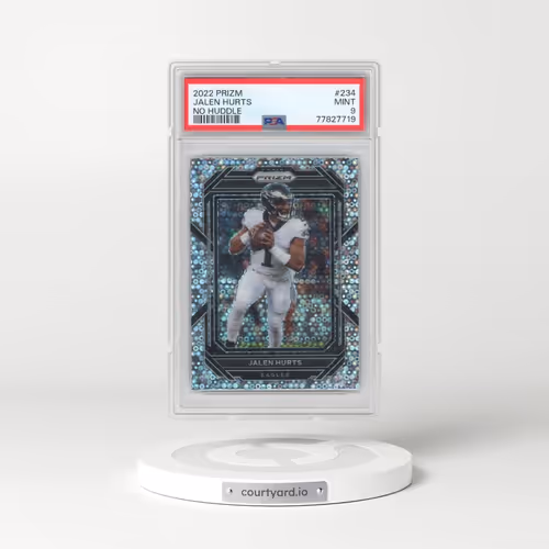 2022 Panini Prizm #234 Jalen Hurts - No Huddle (PSA 9 MINT)