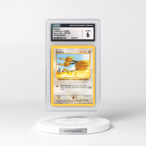 1999 Base Set #48 Doduo - Shadowless (CGC 6 EX-NM)
