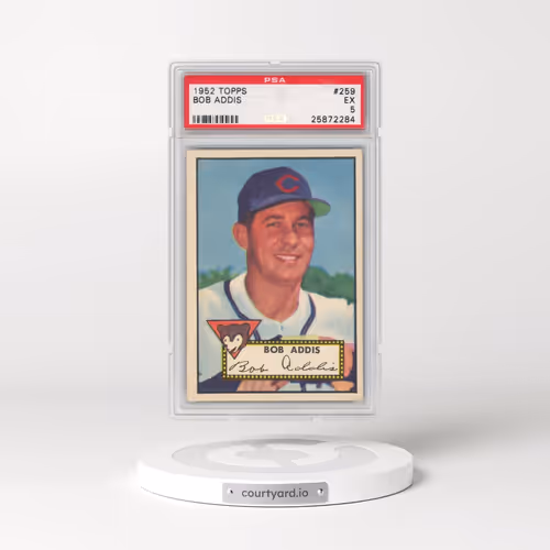 1952 Topps #259 Bob Addis (PSA 5 EX)