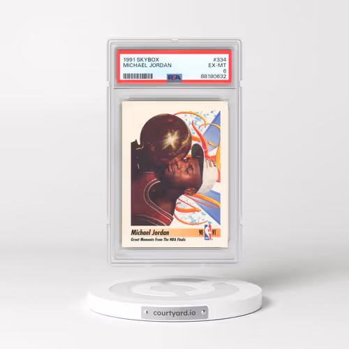 1991 Skybox #334 Michael Jordan (PSA 6 EX-MT)