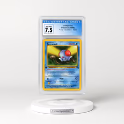 1999 Fossil #56 Tentacool - 1st Edition (CGC 7.5 NM+)
