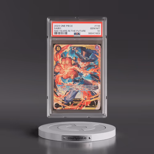 2024 One Piece 500 Years in the Future #118 Sabo (PSA 10 GEM MINT)