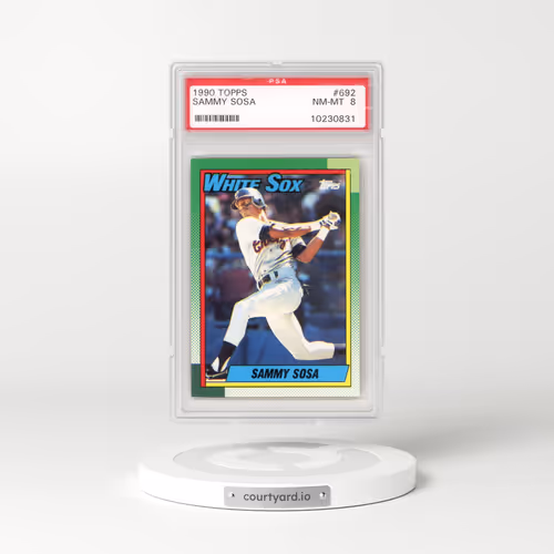 1990 Topps #692 Sammy Sosa (PSA 8 NM-MT)