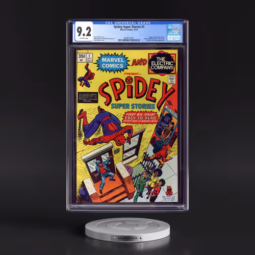 Spidey Super Stories #1 CGC 9.2 Off-white Pages (Marvel Comics, 10/74)