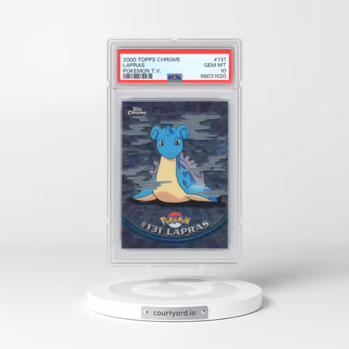 2000 Topps Chrome Pokémon T.V. #131 Lapras (PSA 10 GEM MINT)