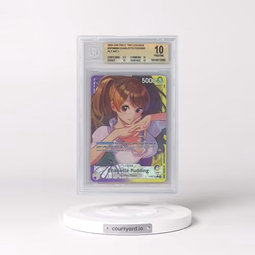 2024 One Piece Two Legends #OP08058 Charlotte Pudding ALT ART L (BGS 10 PRISTINE)