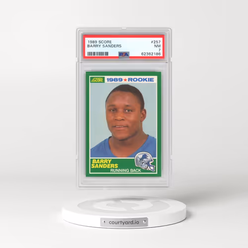 1989 Score #257 Barry Sanders (PSA 7 NM)