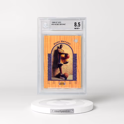 1996 UD3 #19 Kobe Bryant (BGS 8.5 NM-MT+)