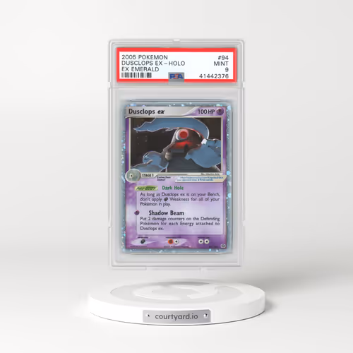 2005 Pokémon EX Emerald #94 Dusclops EX - Holo Holo (PSA 9 MINT)