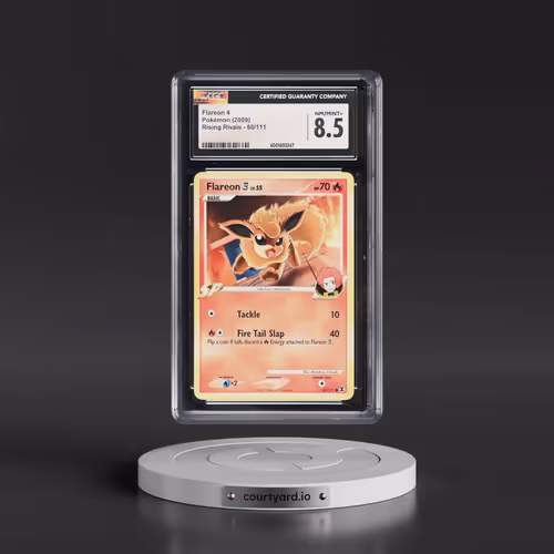 2009 Rising Rivals #60/111 Flareon 4 (CGC 8.5 NM-MT+)
