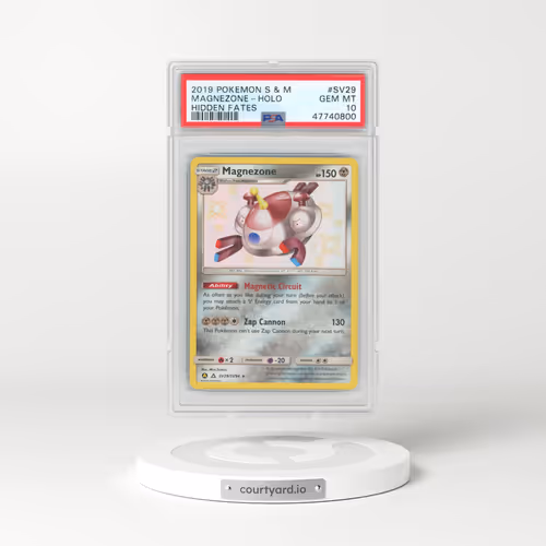 2019 Pokémon Sun & Moon Hidden Fates #SV29 Magnezone - Holo (PSA 10 GEM MINT)