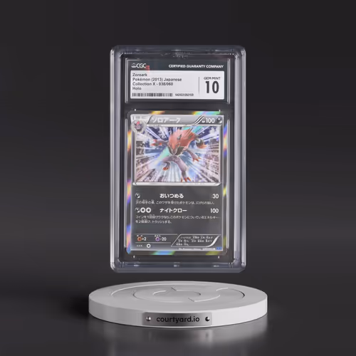 2013 Collection X - XY1 (Blue) #038/060 Zoroark - Holo (CGC 10 GEM MINT)