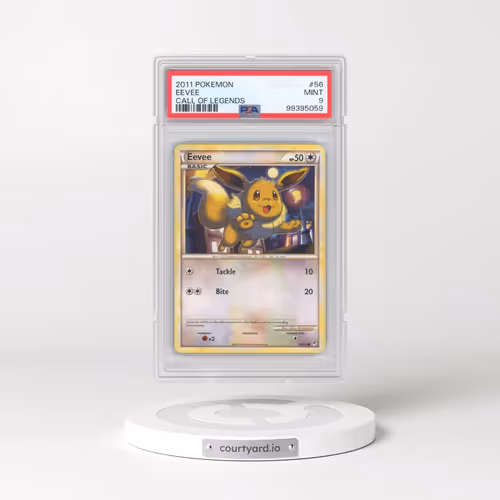 2011 Pokémon Call of Legends #56 Eevee (PSA 9 MINT)