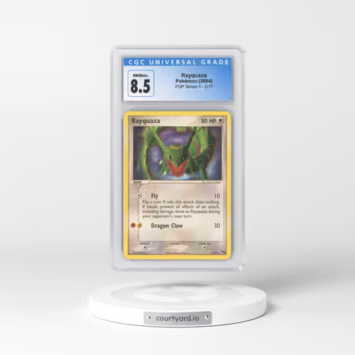 2004 POP Series 1 #3/17 Rayquaza - (Non Holo) (CGC 8.5 NM-MT+)