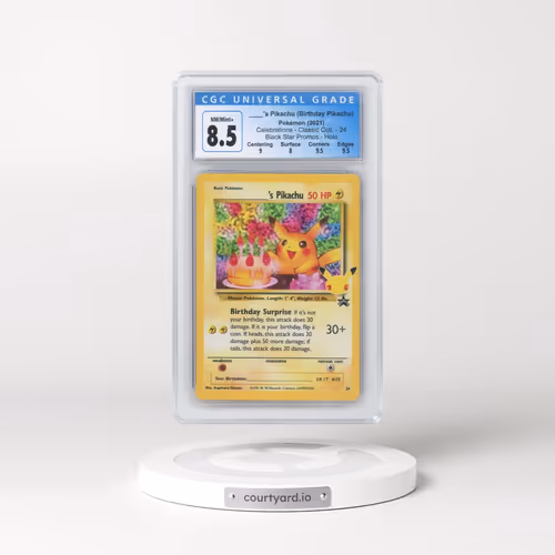 2021 Celebrations - Classic Collection #24 ____'s Pikachu - Black Star Promos Holo (CGC 8.5 NM-MT+)