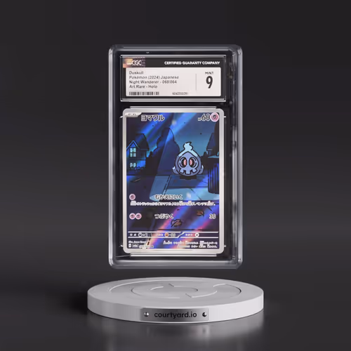 2024 Pokémon Sv6a-Night Wanderer #068 Duskull - Art Rare (CGC 9 MINT)