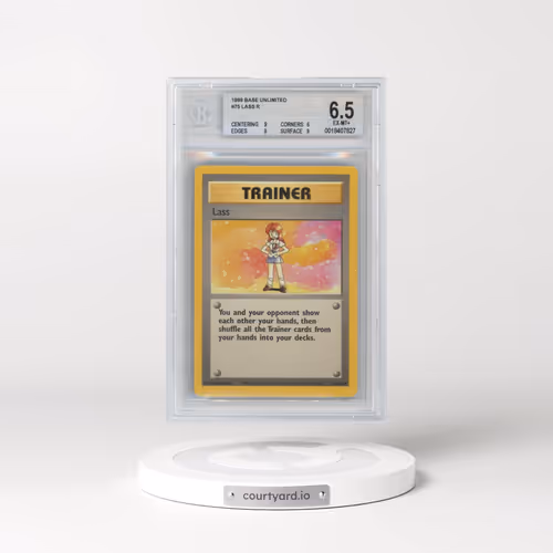 1999 Base Set #75 Lass (BGS 6.5 EX-MT+)