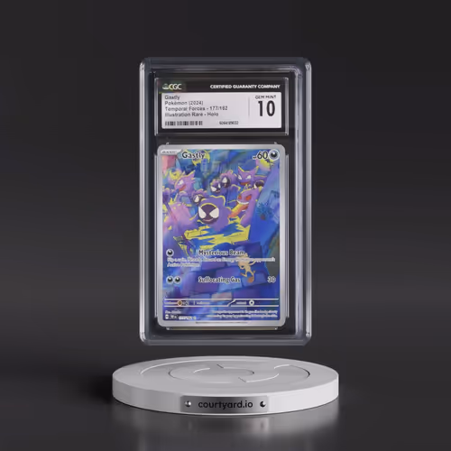 2023 Temporal Forces - TEF EN #177/162 Gastly - Illustration Rare Holo (CGC 10 GEM MINT)
