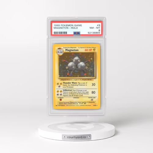 1999 Base Set #9 Magneton - Holo (PSA 8 NM-MT)