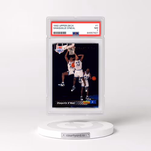 1992 Upper Deck #1 Shaquille O'Neal (PSA 7 NM)