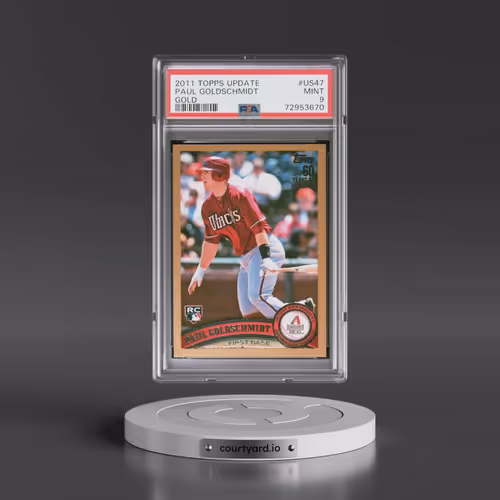2011 Topps Update #US47 Paul Goldschmidt - Gold (PSA 9 MINT)