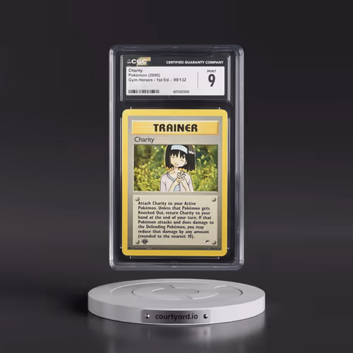 2000 Gym Heroes #99/132 Charity - 1st Edition 1st Edition (CGC 9 MINT)