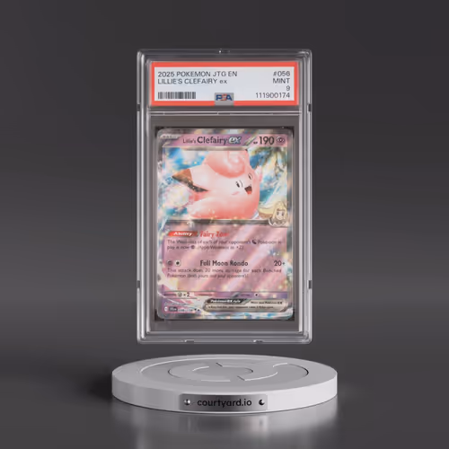 2025 Pokémon Jtg EN-Journey Together #056 Lillie's Clefairy EX - Holo (PSA 9 MINT)