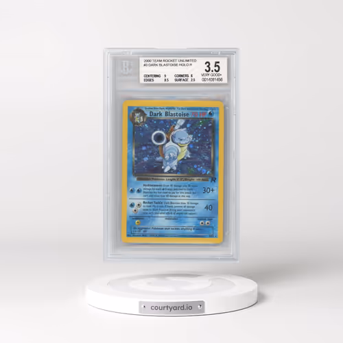 1999 Team Rocket #3 Dark Blastoise - Holo (BGS 3.5 VG+)