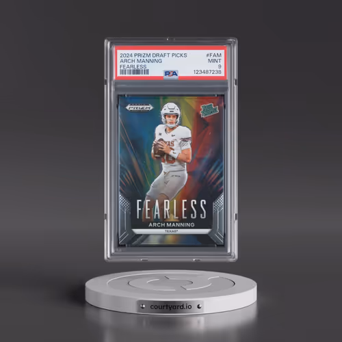 2024 Panini Prizm Draft Picks Fearless #FAM Arch Manning (PSA 9 MINT)