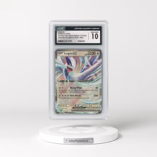 2023 Trading Card Game Classic - CLV, CLC, CLB #017/034 Lugia ex - Holo Venusaur & Lugia ex Deck - CLV (CGC 10 GEM MINT)