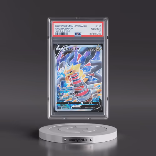 2022 Pokémon Sword & Shield Lost Abyss #110 Giratina V - Holo Full Art (PSA 10 GEM MINT)