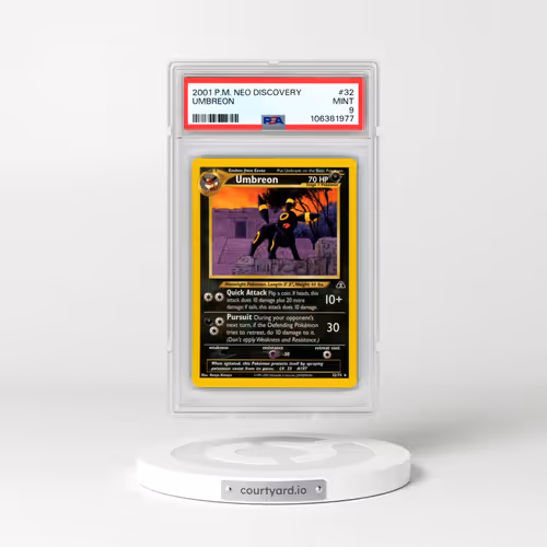 2001 Pokémon Neo Discovery #32 Umbreon (PSA 9 MINT)