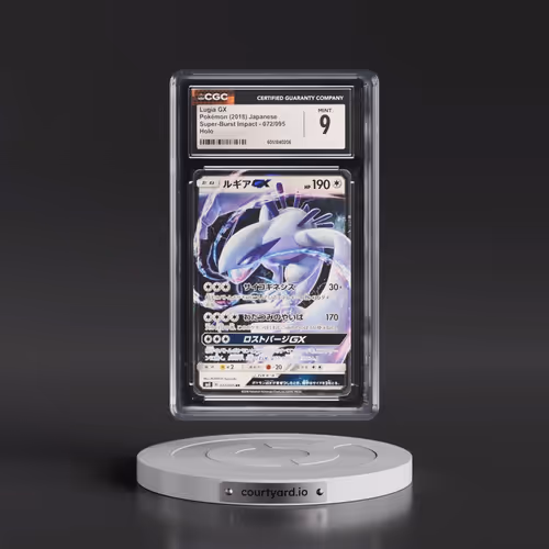 2018 Super-Burst Impact #072/095 Lugia GX - Holo (CGC 9 MINT)