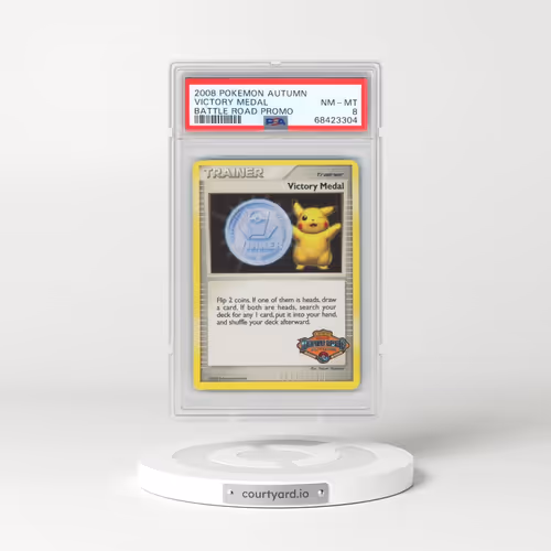 2008 Pokémon Autumn Battle Road Promo Victory Medal (PSA 8 NM-MT)