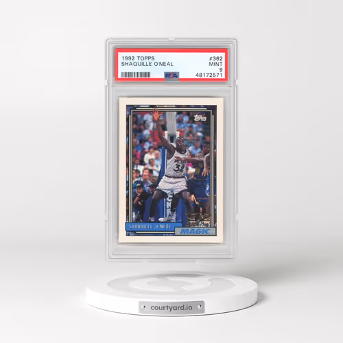 1992 Topps #362 Shaquille O'Neal (PSA 9 MINT)