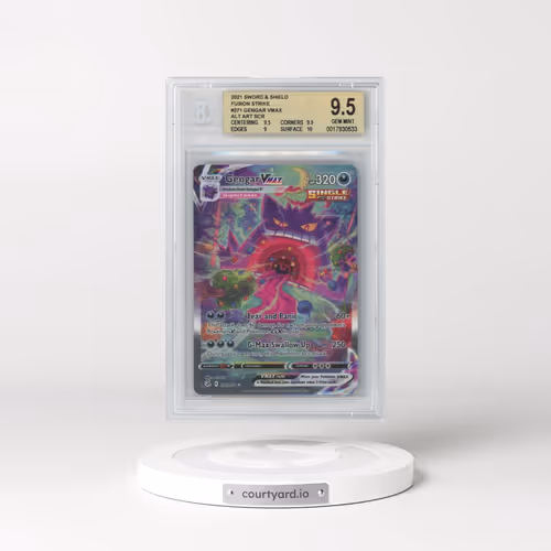 2019 Fusion Strike #271 Gengar VMAX - Holo Secret (BGS 9.5 GEM MINT)