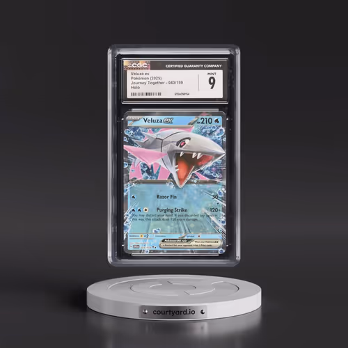 2025 Journey Together - JTG EN #043/159 Veluza ex - Holo (CGC 9 MINT)