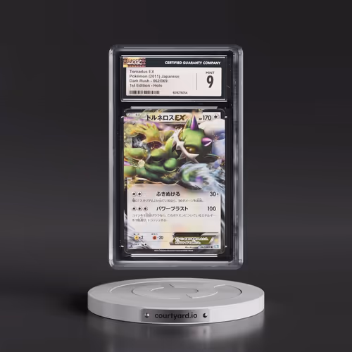 2011 Dark Rush #062/069 Tornadus EX - 1st Edition Holo (CGC 9 MINT)