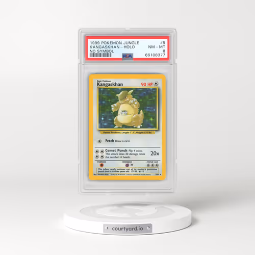 1999 Pokémon Jungle #5 Kangaskhan - Holo No Symbol (PSA 8 NM-MT)