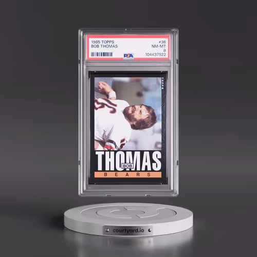 1985 Topps #36 Bob Thomas (PSA 8 NM-MT)