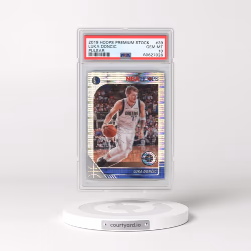 2019 Panini Hoops Premium Stock #39 Luka Doncic - Pulsar (PSA 10 GEM MINT)