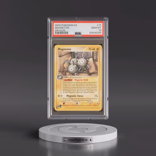 2003 Pokémon EX Dragon #17 Magneton (PSA 10 GEM MINT)