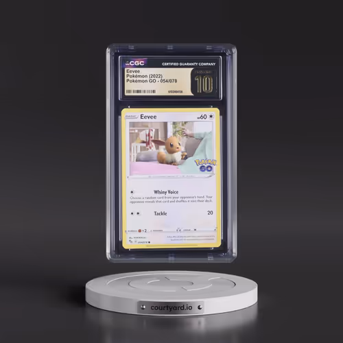 2022 Pokémon GO #054/078 Eevee (CGC 10 PRISTINE)